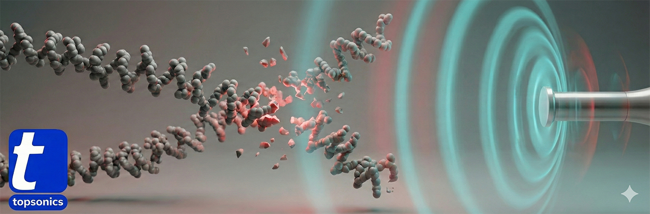 Microscopic cavitation bubble collapse utilizing ultrasonic technology in Chemical Engineering Labs - Topsonics